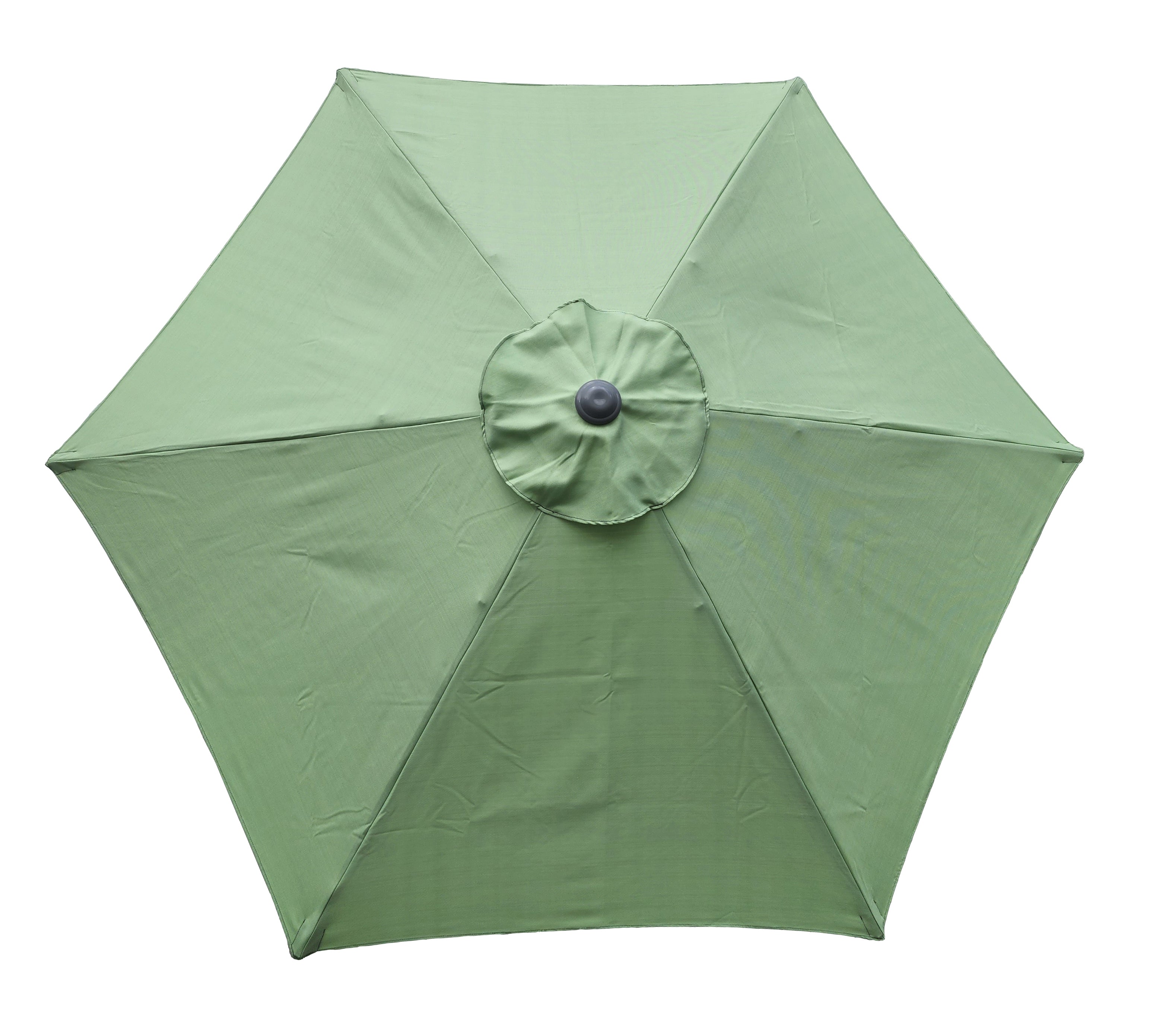 Replacement Garden Parasol Canopy Cover Premium Fabric 2.4m 6 Rib