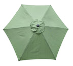 Replacement Garden Parasol Canopy Cover Premium Fabric 2.4m 6 Rib
