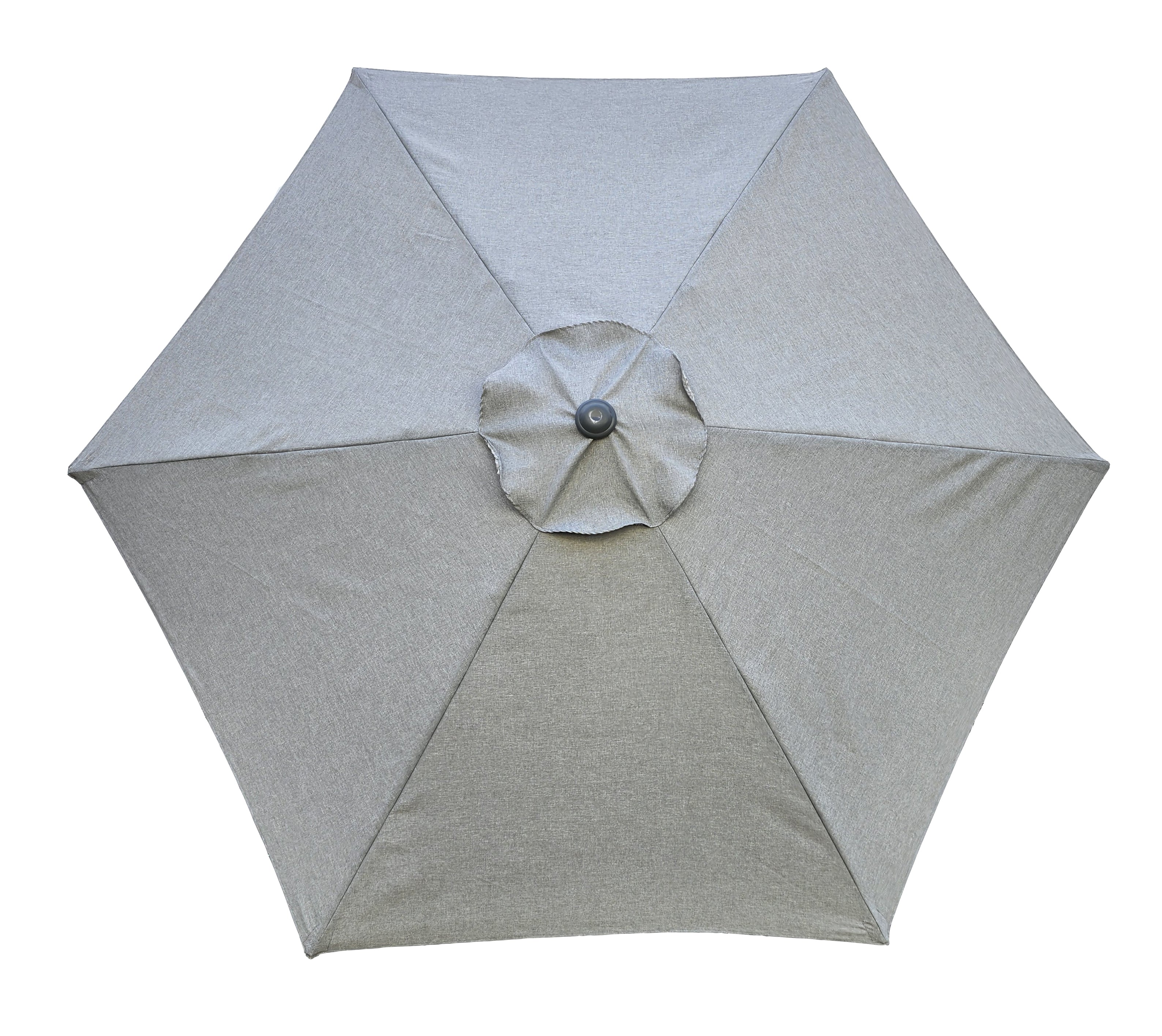 Replacement Garden Parasol Canopy Cover Premium Fabric 2.4m 6 Rib