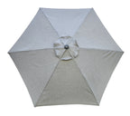 Replacement Garden Parasol Canopy Cover Premium Fabric 2.4m 6 Rib
