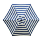 Replacement Garden Parasol Canopy Cover Premium Fabric 2.7m 6 Rib