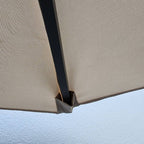 Replacement Garden Parasol Canopy Cover Premium Fabric 2.7m 8 Rib