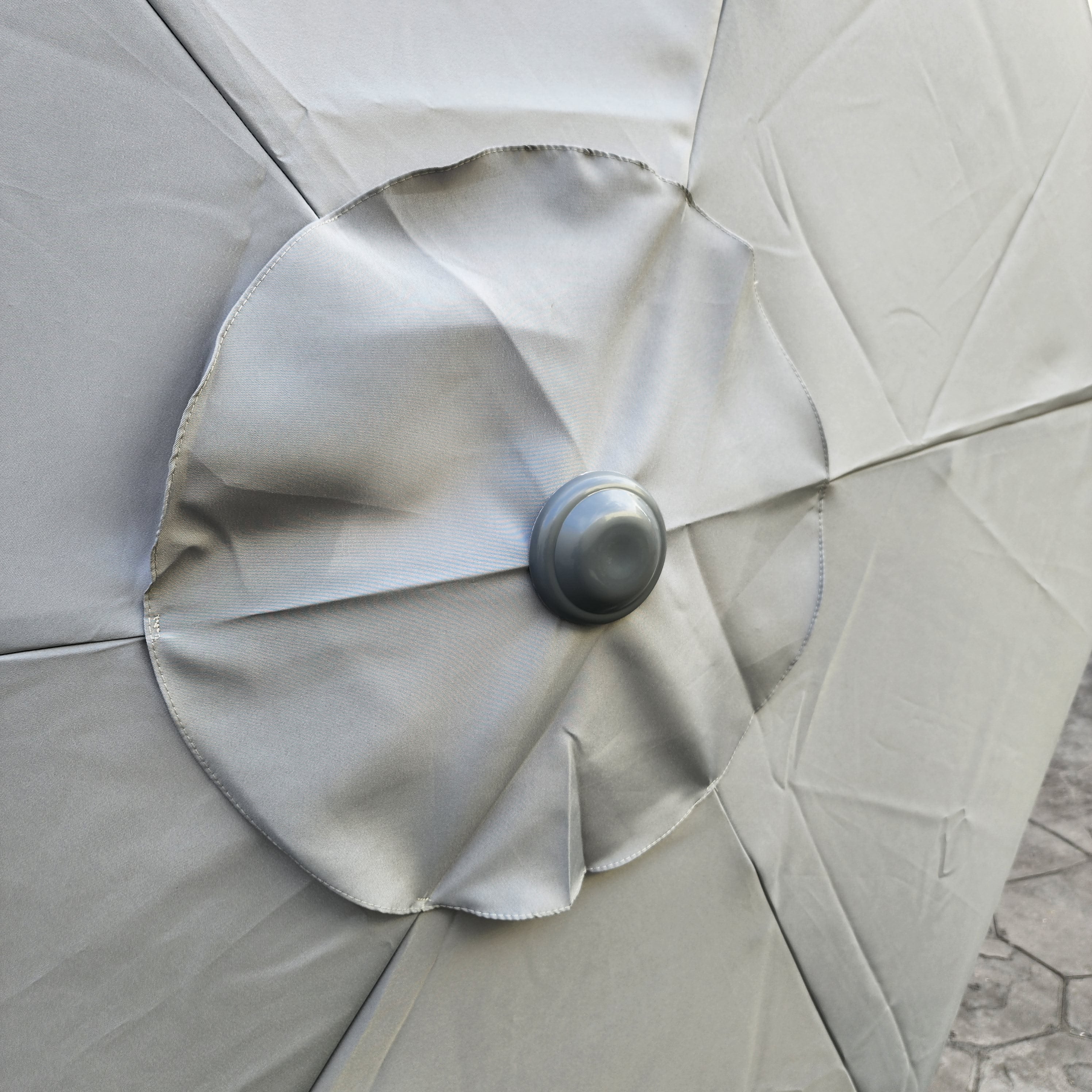 Replacement Garden Parasol Canopy Cover Premium Fabric 2.7m 8 Rib