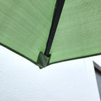 Replacement Garden Parasol Canopy Cover Premium Fabric 2.4m 6 Rib