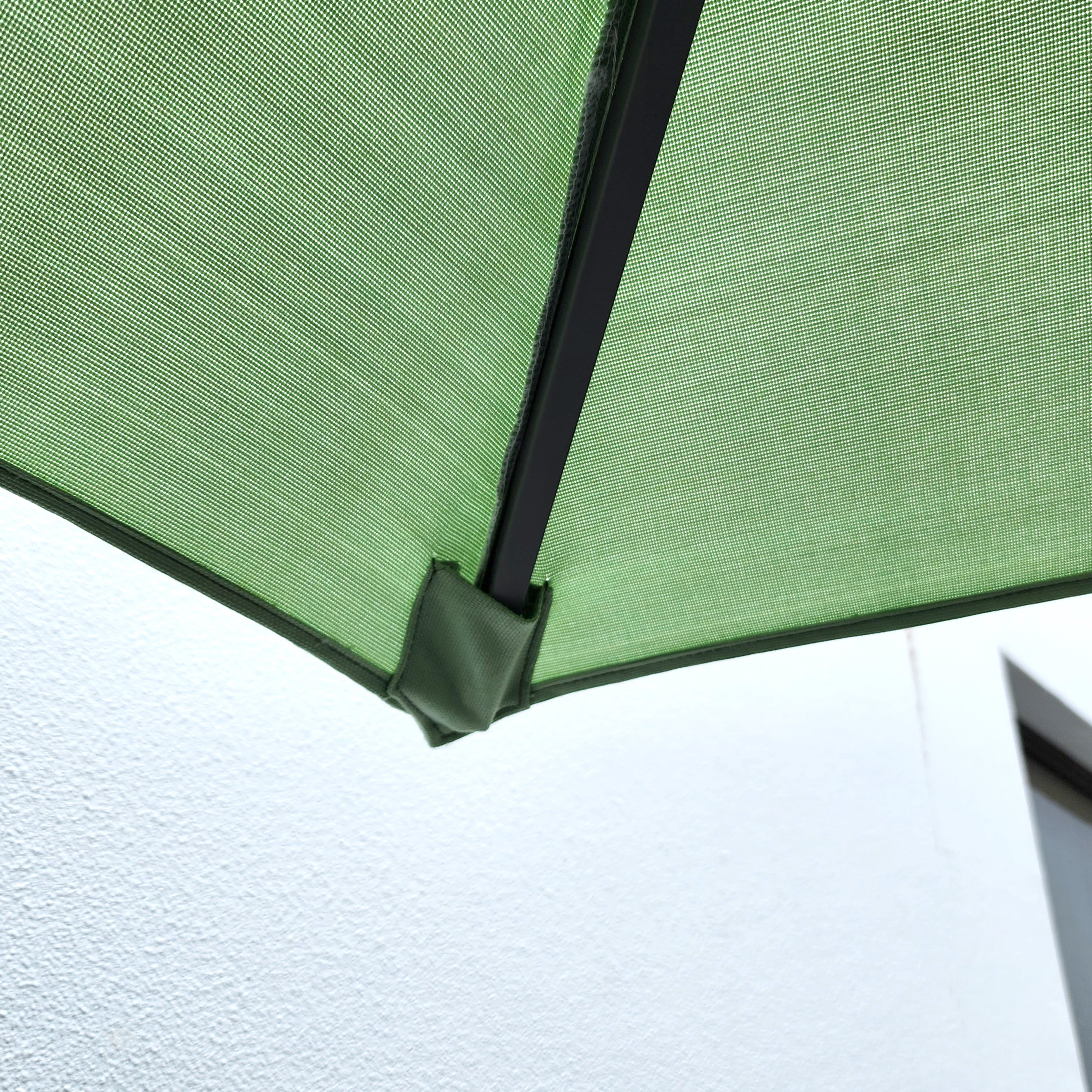 Replacement Garden Parasol Canopy Cover Premium Fabric 2.4m 6 Rib
