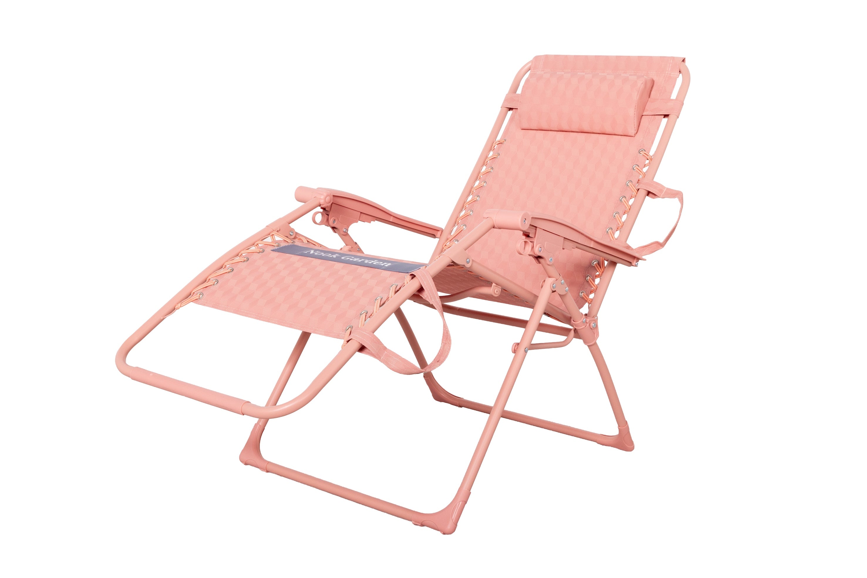 Nook Garden UltraEase Zero-Gravity Lounger 2 Piece Set - Terracotta Blush