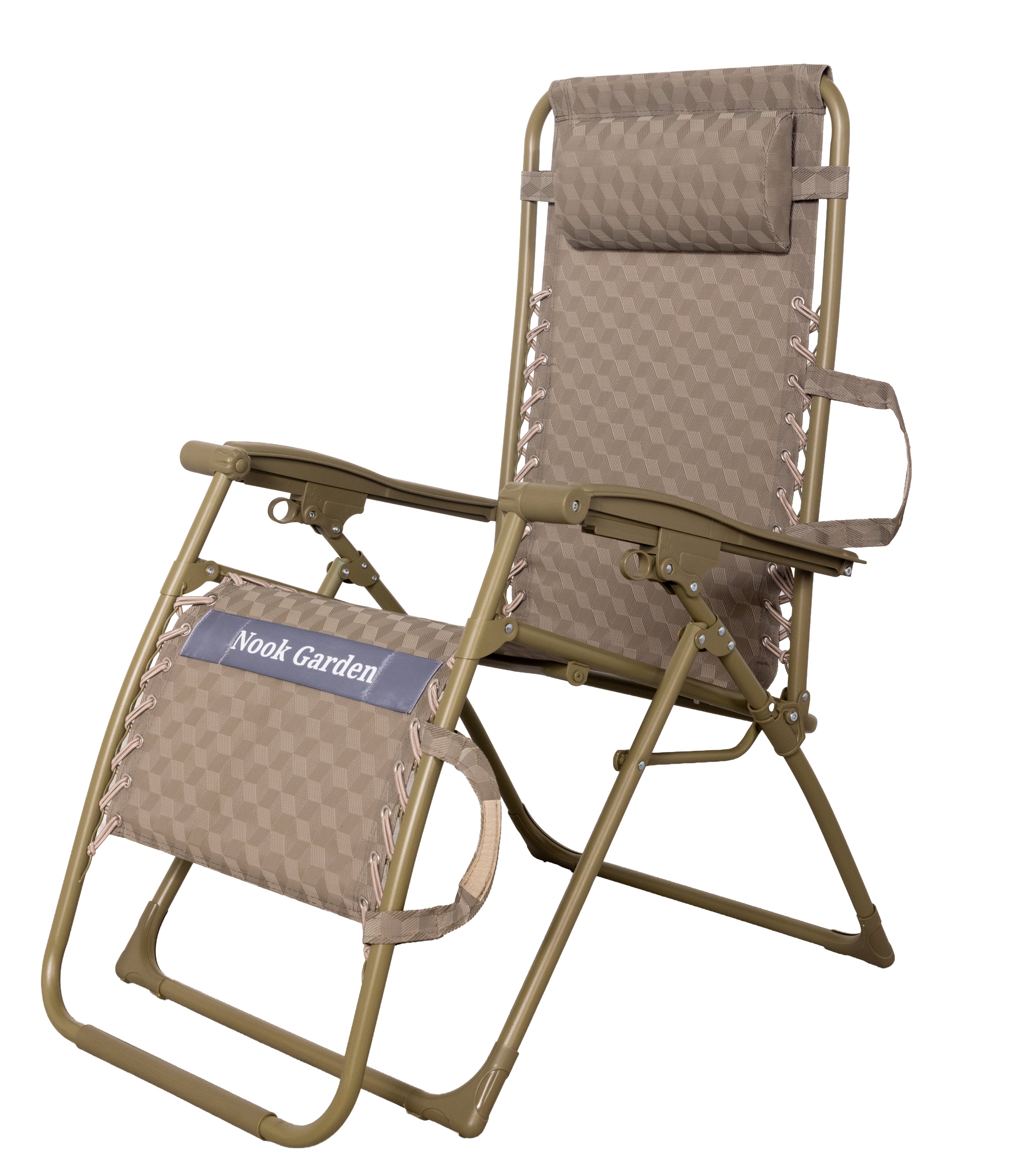 Nook Garden UltraEase Zero-Gravity Lounger 2 Piece Set - Moss Taupe