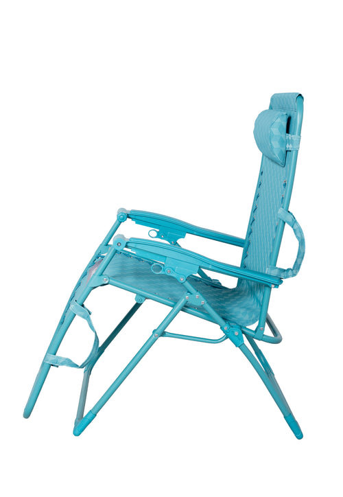 Nook Garden UltraEase Zero-Gravity Lounger 2 Piece Set - Coastal Teal