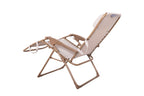 Nook Garden ComfortPro Zero-Gravity Sun Lounger - Pebble Stone