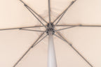 Nook Garden 2.7m HomeShade Garden Parasol - Stone Grey