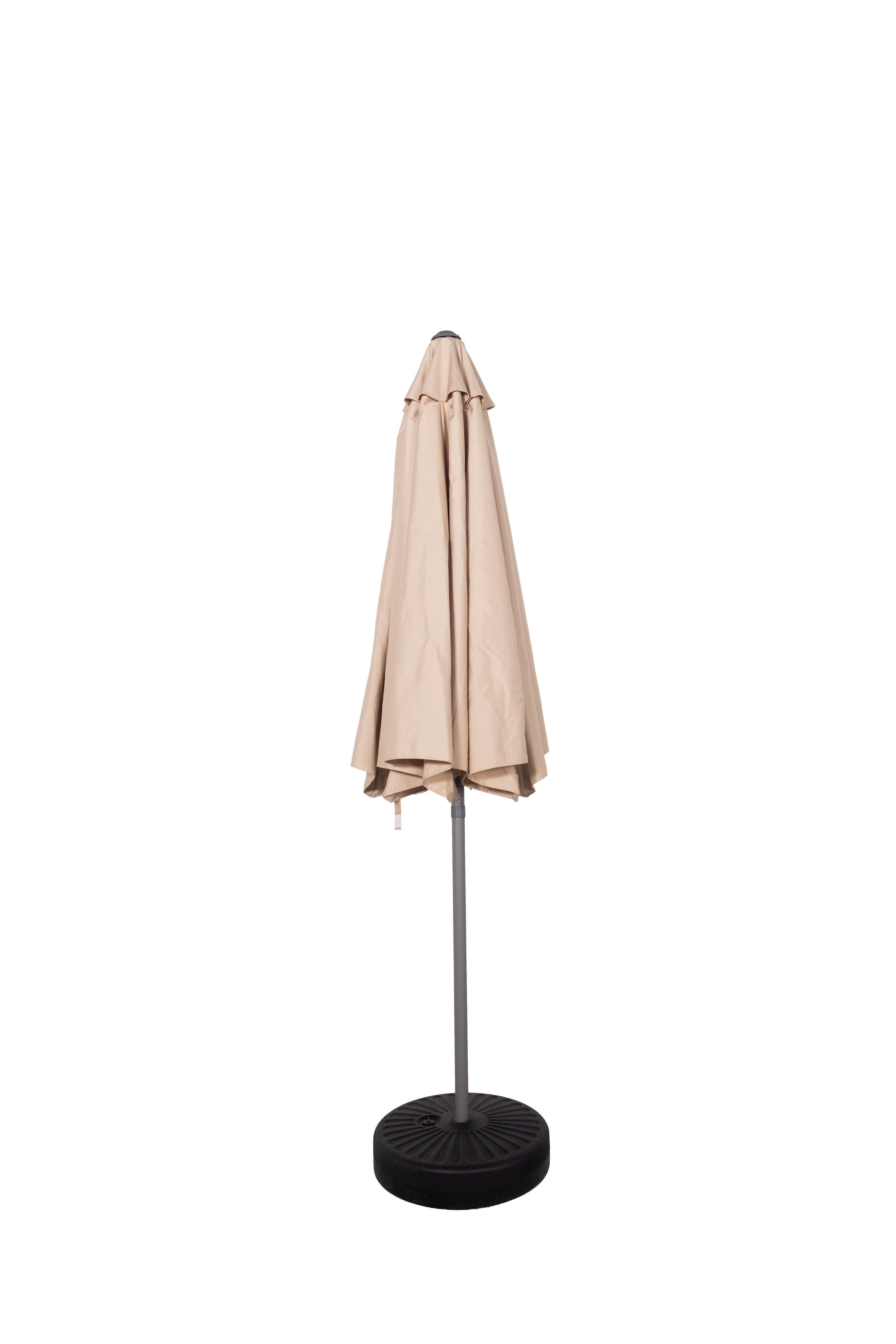 Nook Garden 2.7m HomeShade Garden Parasol - Warm Taupe