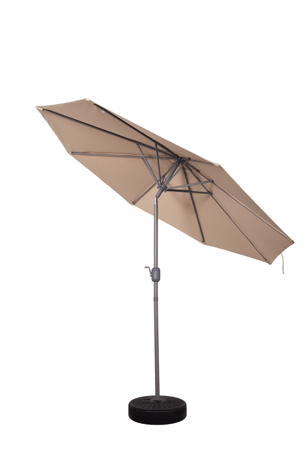 Nook Garden 2.7m HomeShade Garden Parasol - Warm Taupe