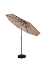 Nook Garden 2.7m HomeShade Garden Parasol - Warm Taupe