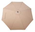 Nook Garden 2.7m HomeShade Garden Parasol - Warm Taupe