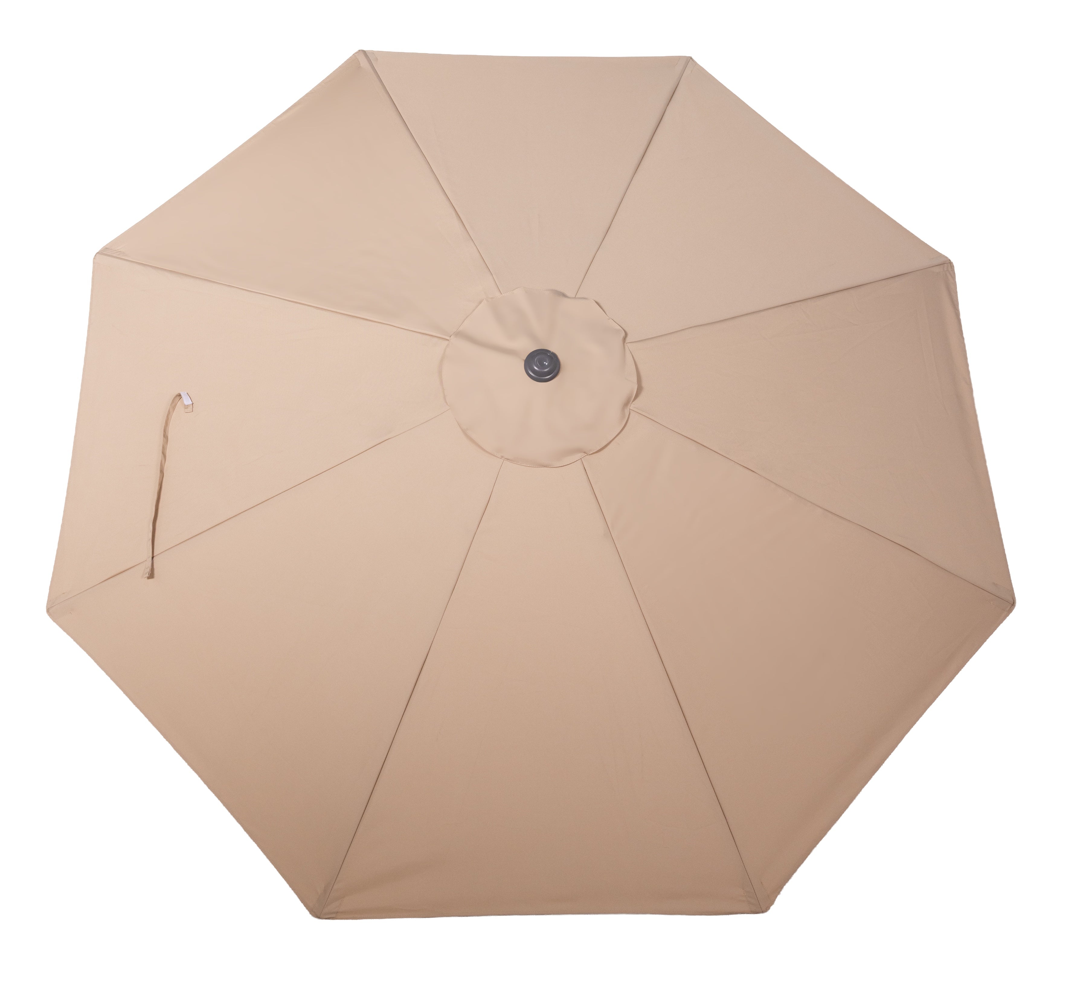 Nook Garden 2.7m HomeShade Garden Parasol - Warm Taupe