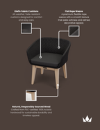 Eden Night Chair - Set of 2