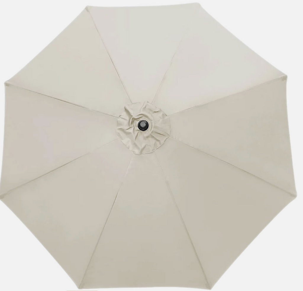 Replacement Garden Parasol Canopy Cover Premium Fabric 2.7m 8 Rib