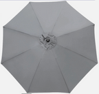 Replacement Garden Parasol Canopy Cover Premium Fabric 2.7m 8 Rib