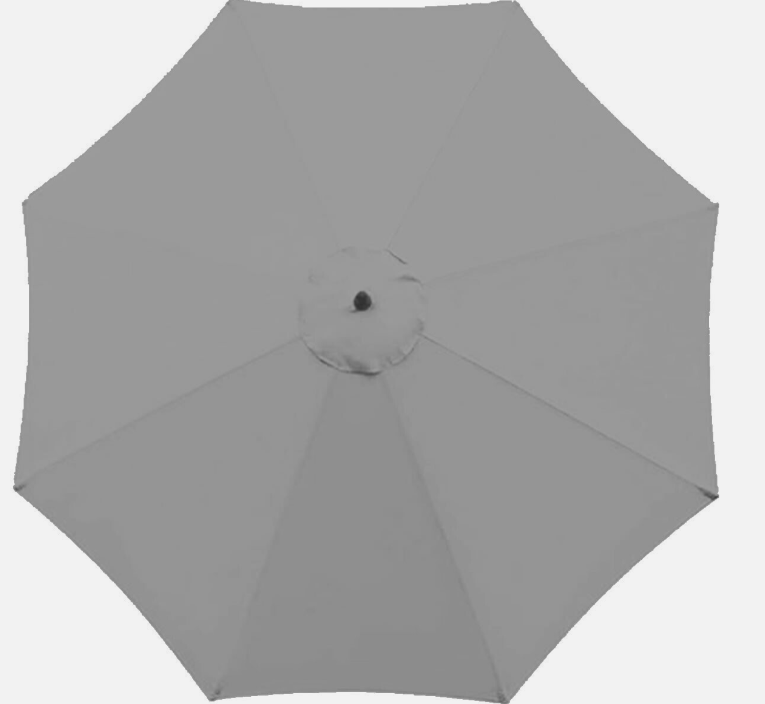 Replacement Garden Parasol Canopy Cover Premium Fabric 2.7m 8 Rib