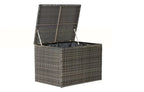 Marbella Rattan Outdoor Cushion Storage Box – L105 x W76 x H72cm